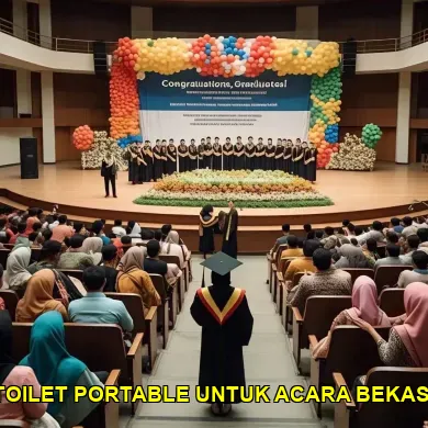 Solusi Praktis Toilet untuk Perayaan Wisuda Bekasi